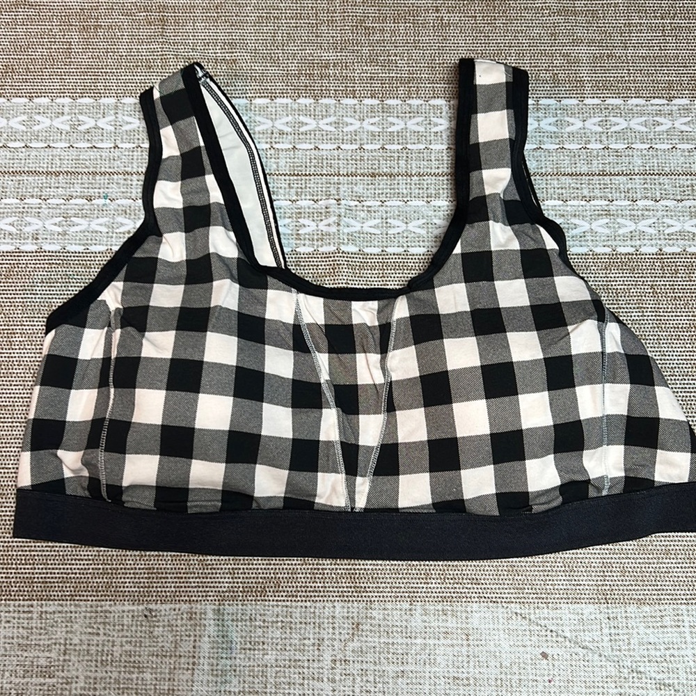 Torrid bralette - plaid sz 2